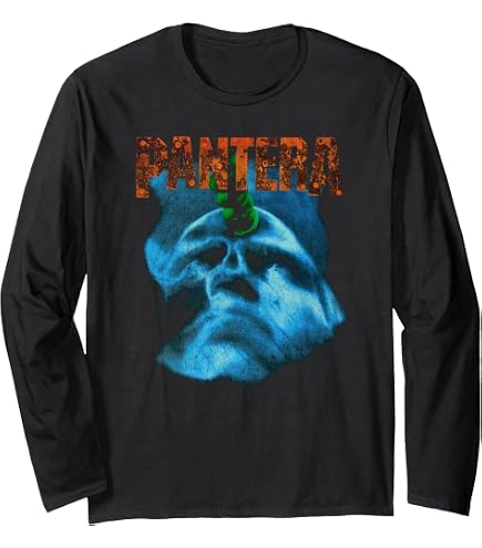 Amazon.com: Pantera Official Vintage Group Sketch Long Sleeve T